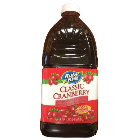 Ruby Kist Foodservice Cranberry Juice Cocktail 64 fl. oz., PK8 -  1400864RKFS